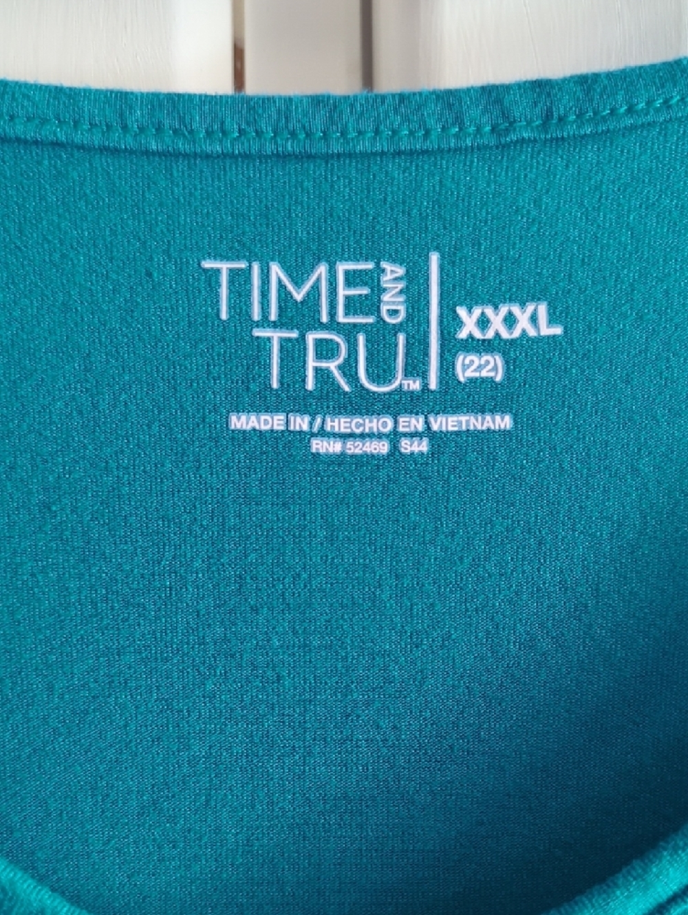 Time and Tru Black And Teal Bundle  Short-Sleeve Scoop Neck Dresses - Picture 7 of 9